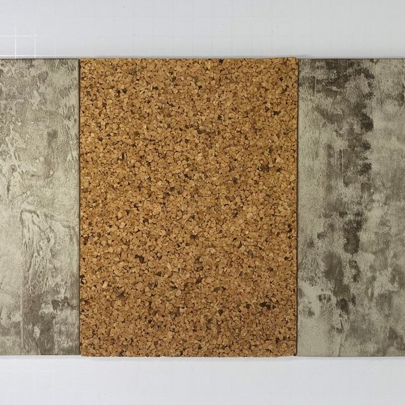 Magnetic and Cork Message Display Board Combo Wall Hanging 7.5" x 16" - Picture 1 of 8